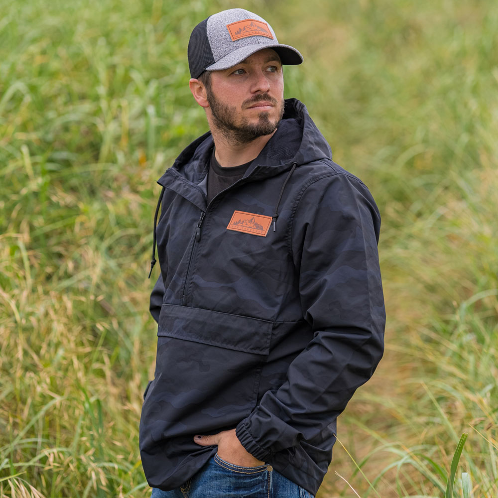 3 quarter zip jacket