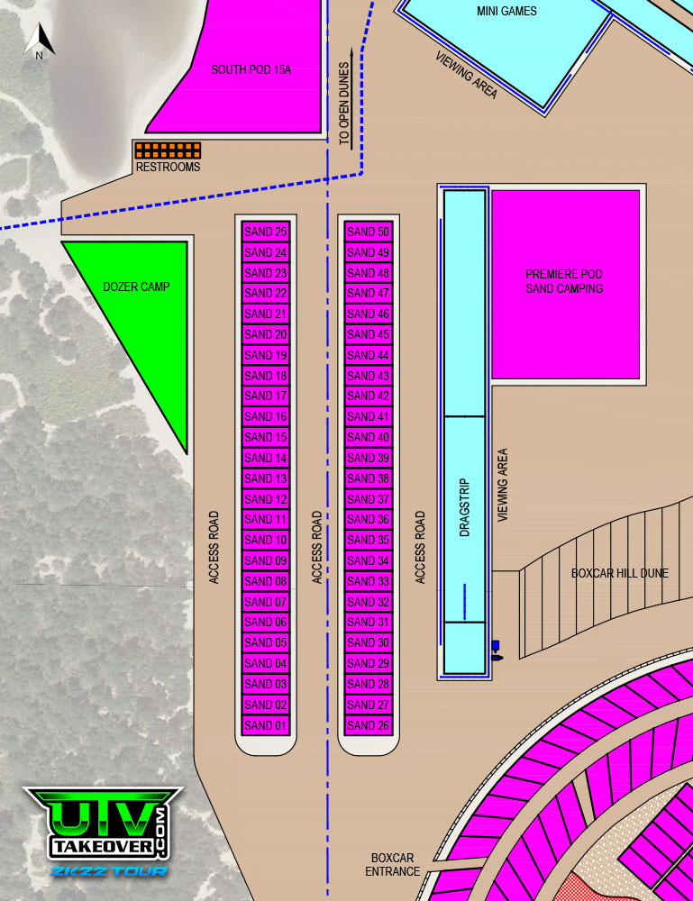 UTV Takeover VIP & Premiere Map