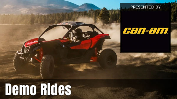 Demo Rides presented by Can-Am