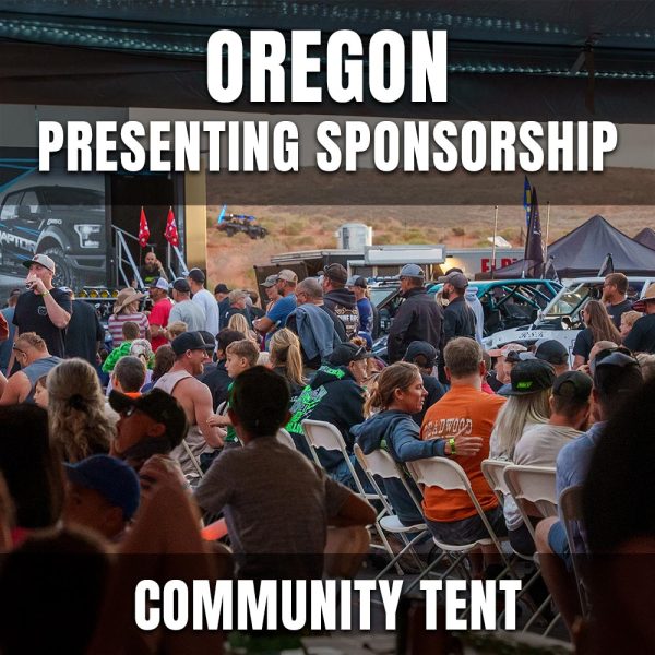 UTV Takeover Oregon Community Tent Presenting Sponsorship