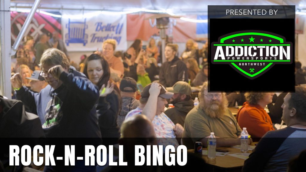 UTV Takeover 2023 Rock-N-Roll Bingo presented by Addiction Powersports Northwest