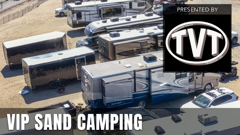 UTV Takeover 2023 VIP Sand Camping presented by Tualatin Valley Transport